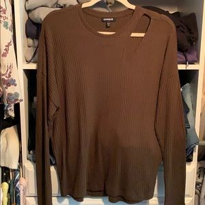 NWOT OLIVE EXPRESS TOP